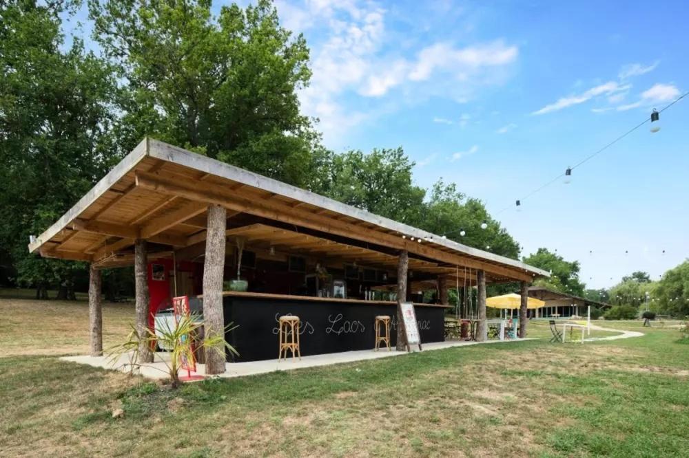 Camping Les Lacs D'Armagnac Bretagne-d'Armagnac Exteriér fotografie